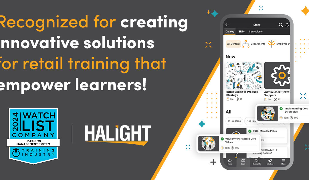 HALIGHT Named as One of 2024’s Top Learning Management System (LMS) Companies!