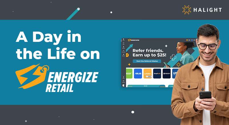 A Day in the Life on Energize Retail